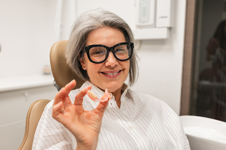 Removable full and partial dentures