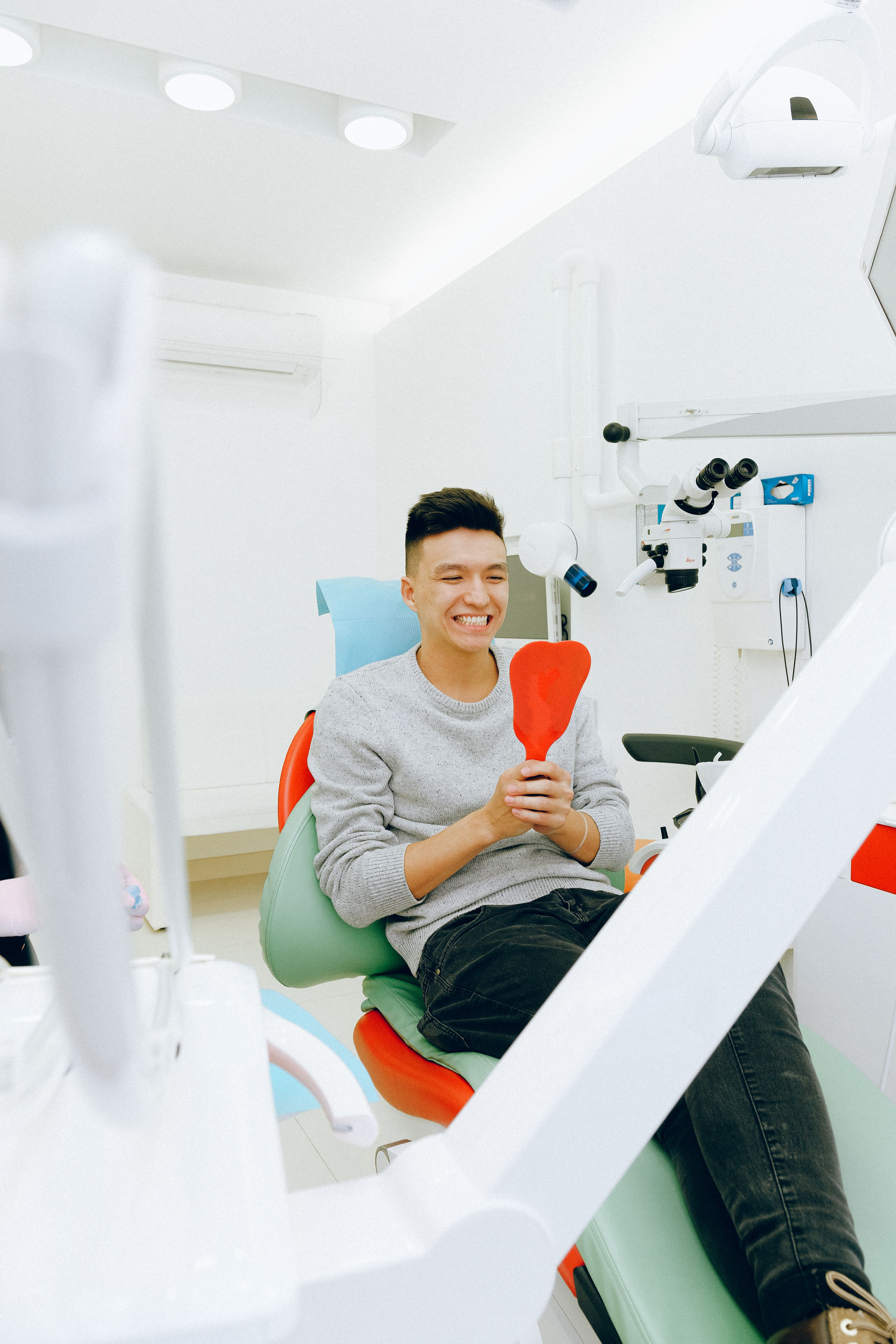 Happy patient